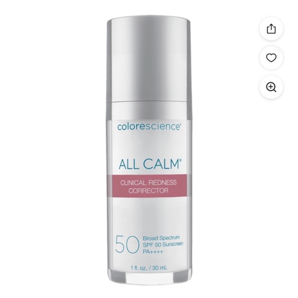 All Calm Clinical Redness Corrector - White and Silver